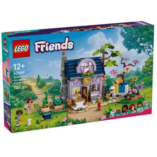 Конструктор LEGO Friends 42669 "Дом пчеловода и цветник", 1161 деталь