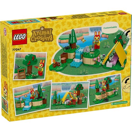 Constructor LEGO Animal Crossing „Distracțiile lui Bunnie în aer liber”, 164 piese, 77047, 7 image