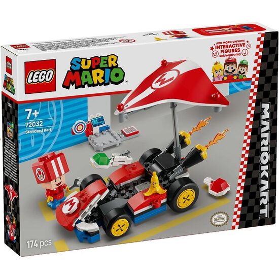 Конструктор LEGO Super Mario Mario Kart – Standard Kart, 174 эл., 72032
