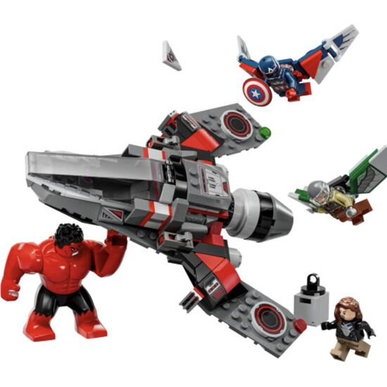 Constructor LEGO MARVEL "Bătălia Căpitanului America împotriva lui Red Hulk", 223 piese, 76292, 3 image