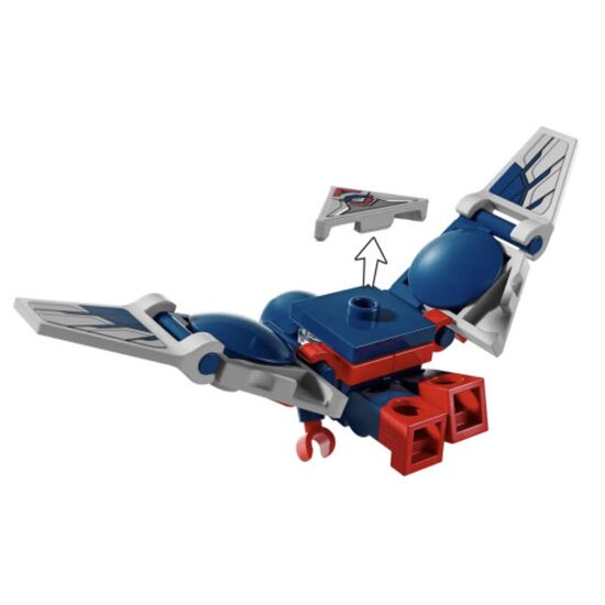 Constructor LEGO MARVEL "Bătălia Căpitanului America împotriva lui Red Hulk", 223 piese, 76292, 5 image