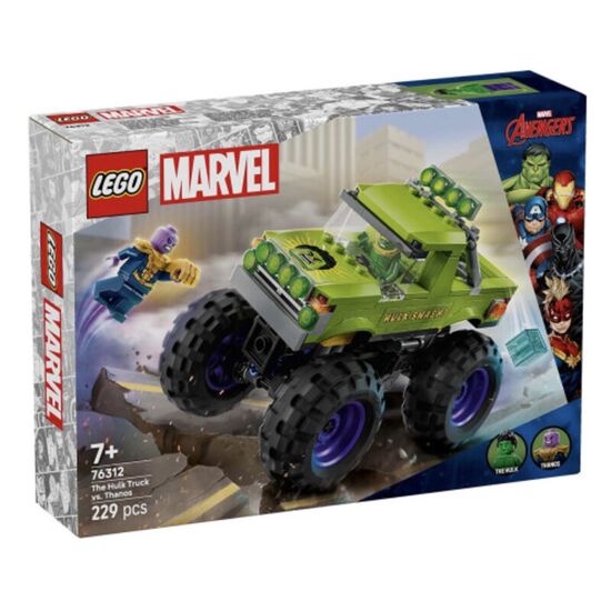 Конструктор LEGO Super Heroes "Грузовик Халка против Таноса", 229 эл., 76312