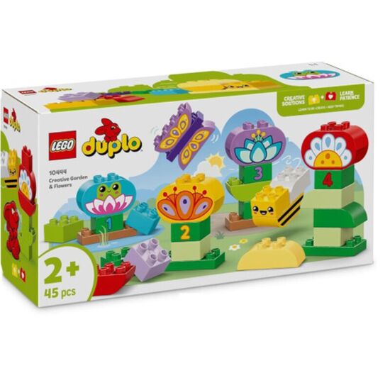 Constructor Lego Duplo 10444, Gradina creativa si flori, 45 piese
