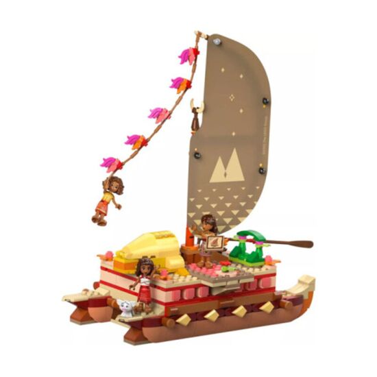 Constructor Lego Disney 43270, Canoe aventura Moana, 529 piese, 3 image