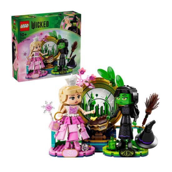 Конструктор Lego Wicked 75682, Фигурки Эльфабы и Глинды, 558 деталей, изображение 3