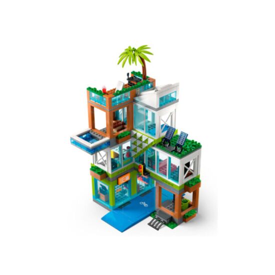 Constructor Lego City 60365, Bloc de apartamente, 688 piese, 6 image