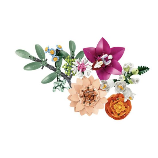 Constructor Lego Botanical Collection 10342, Buchet frumos de trandafiri roz, 749 piese, 6 image