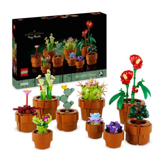 Конструктор Lego Icons 10329, Крошечные Растения, 758 деталей, изображение 2
