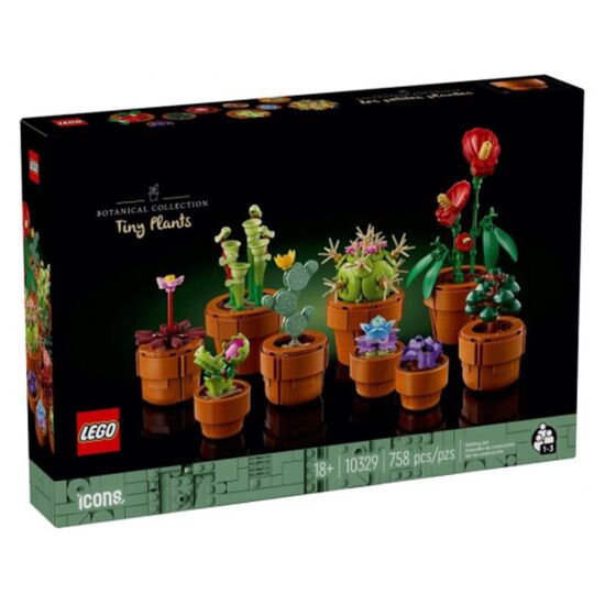 Конструктор Lego Icons 10329, Крошечные Растения, 758 деталей