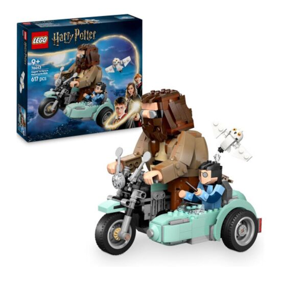 Constructor Lego Harry Potter 76443, Calatoria lui Hagrid si Harry pe motocicleta, 617 piese, 2 image