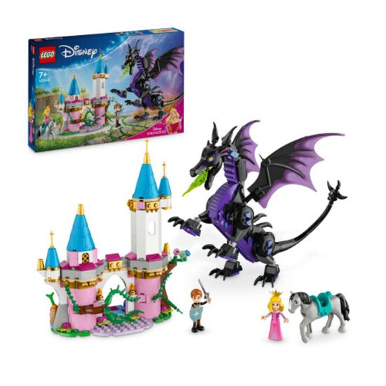 Constructor Lego Disney 43240, Forma de dragon a Maleficentei, 583 piese, 3 image