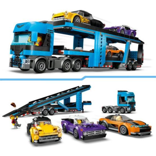 Конструктор LEGO City 60472 "Свалка с автомобилями", 871 деталь, изображение 4