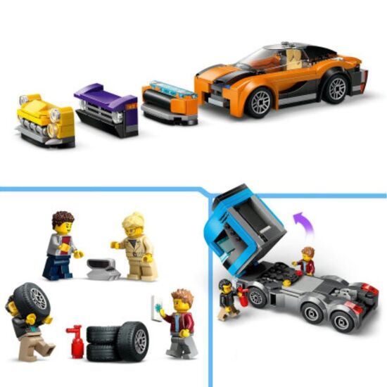 Конструктор LEGO City 60472 "Свалка с автомобилями", 871 деталь, изображение 6