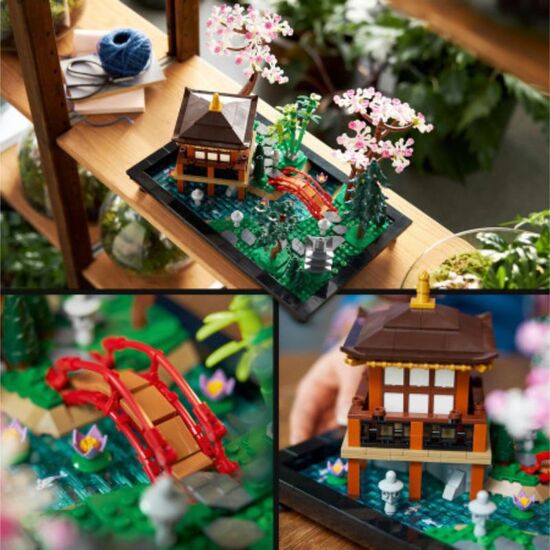 Конструктор LEGO Icons 10315 "Тихий сад", 1363 детали, изображение 7