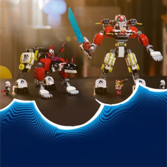 Конструктор LEGO Dreamzzz 71497 "Робот-тигр Купера и хот-род-кар Зеро", 1006 деталей, изображение 6