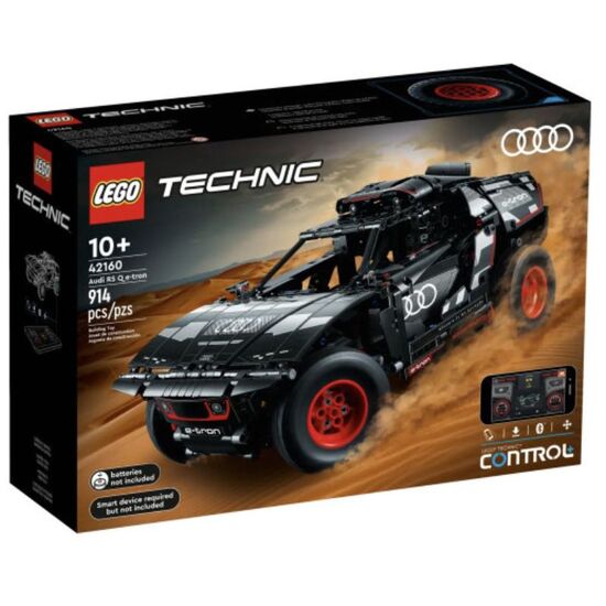 Конструктор LEGO Technic 42160 "Audi RS Q e-tron", 914 деталей