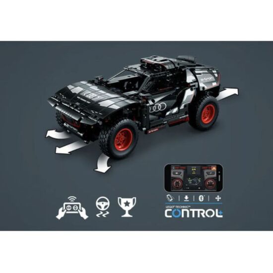 Конструктор LEGO Technic 42160 "Audi RS Q e-tron", 914 деталей, изображение 8