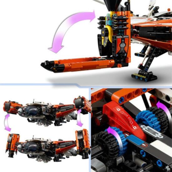 Конструктор LEGO Technic 42181 "Космический корабль LT81", 1365 деталей, изображение 5