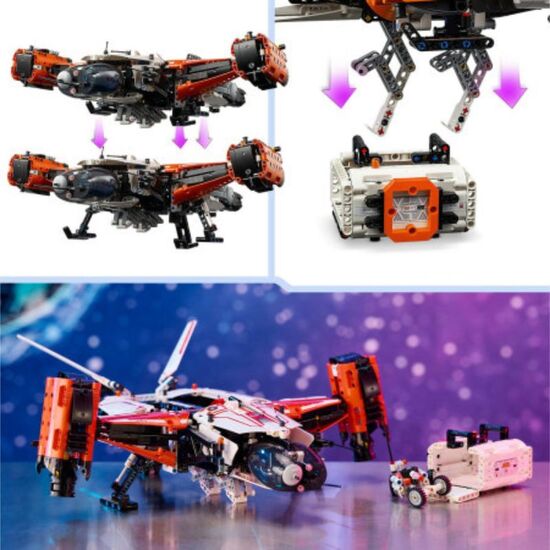 Конструктор LEGO Technic 42181 "Космический корабль LT81", 1365 деталей, изображение 6