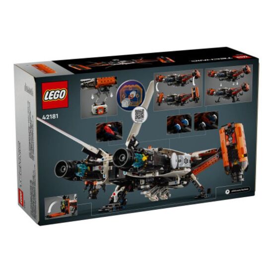 Конструктор LEGO Technic 42181 "Космический корабль LT81", 1365 деталей, изображение 8