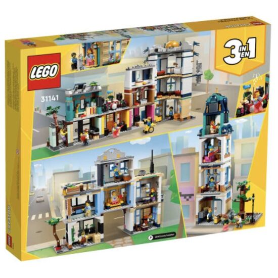 Конструктор 3в1 LEGO Creator 31141 "Главная улица", 1459 деталей, изображение 17