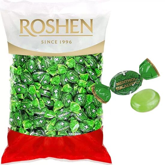 Карамель ROSHEN, эвкалипт-ментол, 1 кг