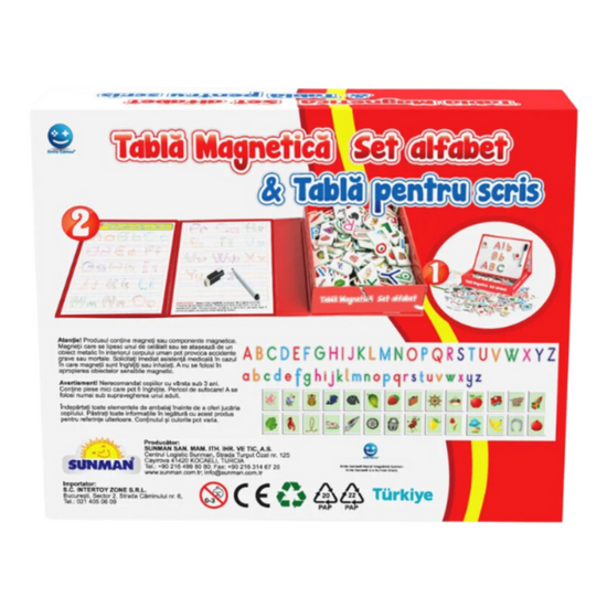 Joc educativ pe tabla magnetica NORIEL Smile Games, (ro), 6 image