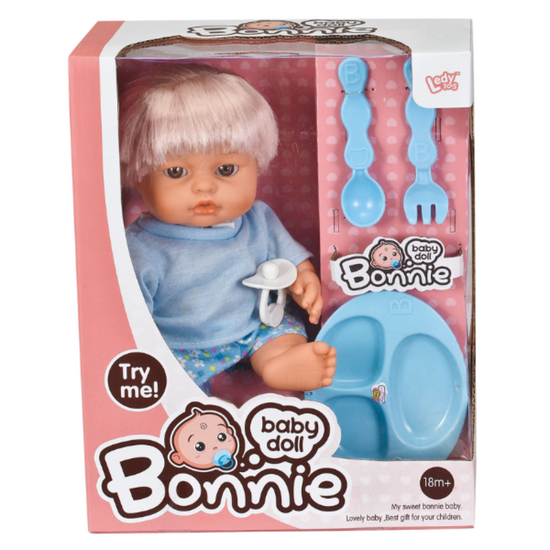 Papușa Bonnie cu accesorii Essa Toys, 25 cm