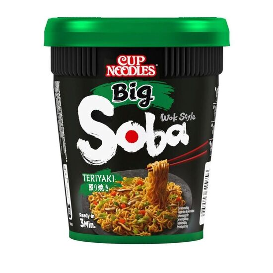 Лапша Nissin Soba Cup с терияки, 90 г