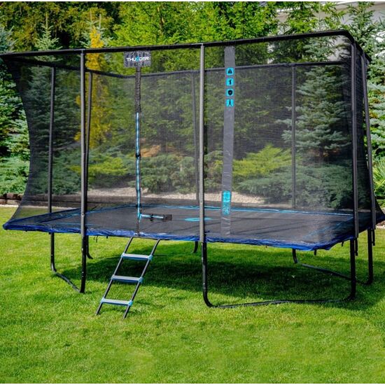 Детский садовый батут THUNDER OUTSIDE PHENOM, (305х427 см), Синий, 10FT14FT, изображение 3