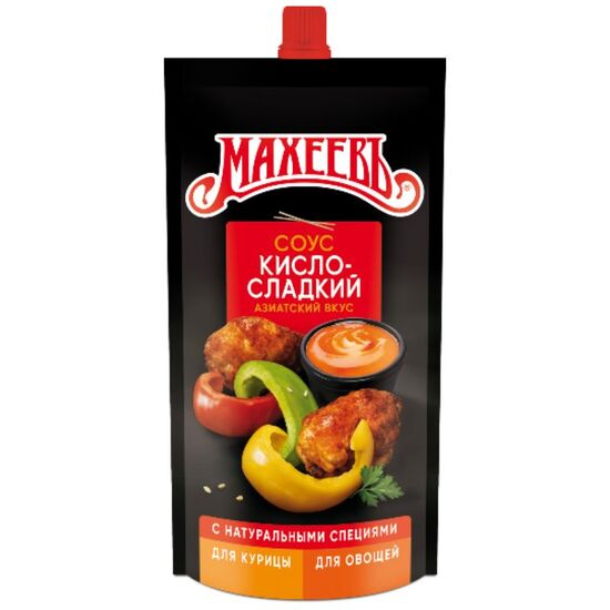 Соус МАХЕЕВЪ сладко-кислый, 230 г
