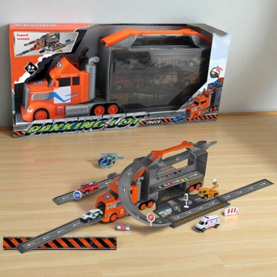 Игровой набор ESSA TOYS Трейлер-паркинг