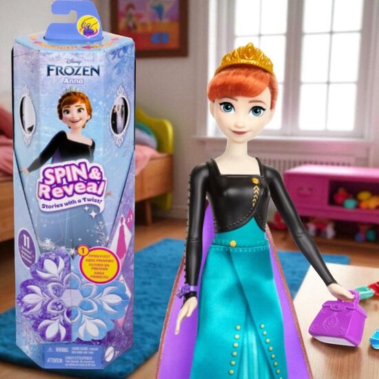 Кукла BARBIE Spin Reveal “Холодное сердце Анна”