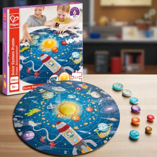 Пазл HAPE "Солнечная система", 102 элемента