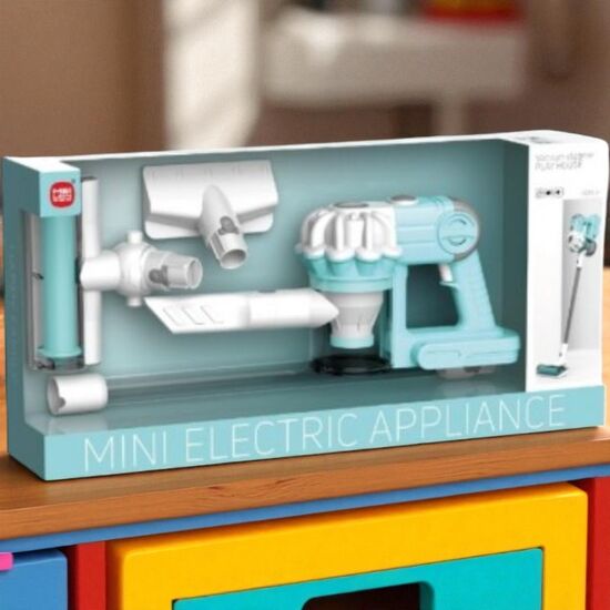 Игрушка пылесос с функциями MEY LIAN SHENG LS8803Q, синий, ZJA343937