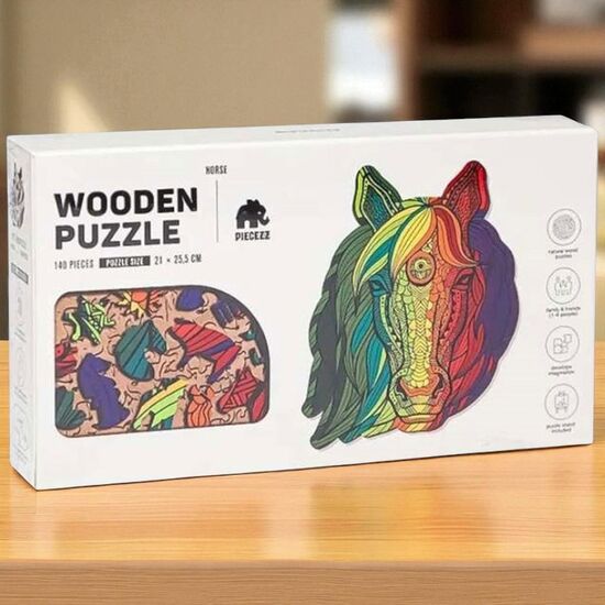 Пазлы PIECEZZ "Horse", 140 деталей