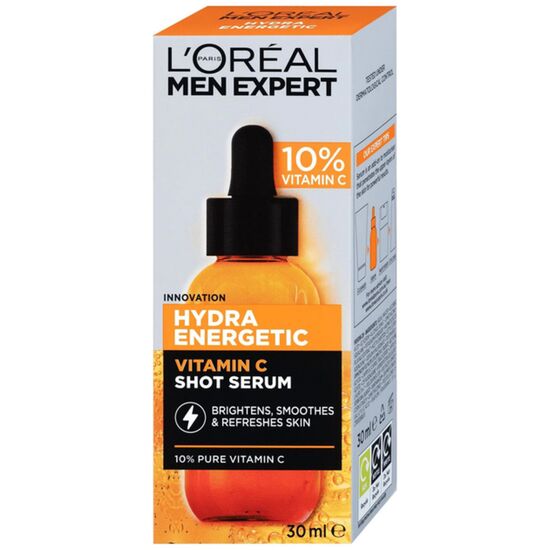 Серум для лица L’OREAL MEN EXPERT Vitamina C Hydra Energetic, 30 мл