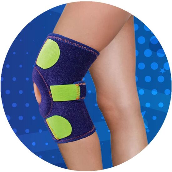 Orteza pentru genunchi DR.FREI KD 658 L, pentru copii, reglabil