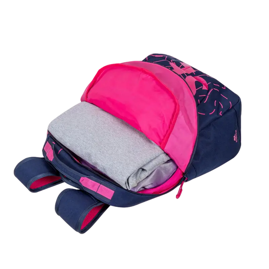 Rucsac Rivacase 5430, 15,6", albastru închis/roz, 3 image