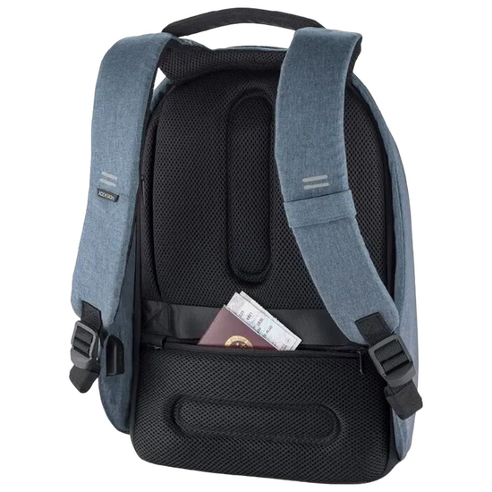 Rucsac Bobby Hero Small, 13,3", anti-furt, albastru deschis, 2 image