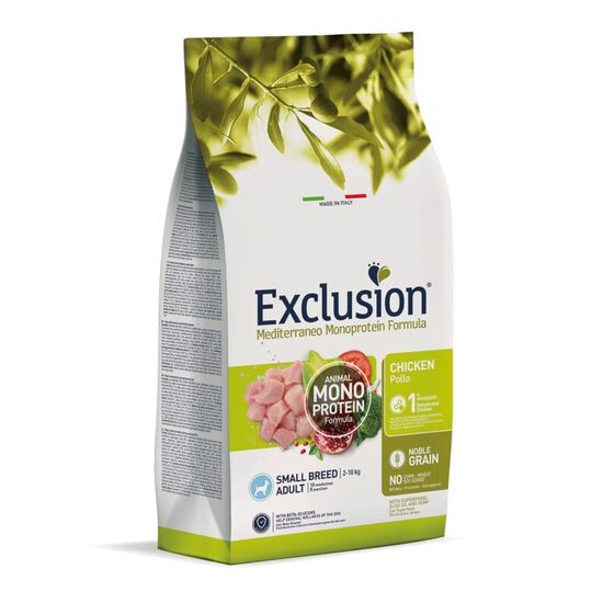 Hrană uscată monoproteică pentru câini EXCLUSION, Pui, 7kg
