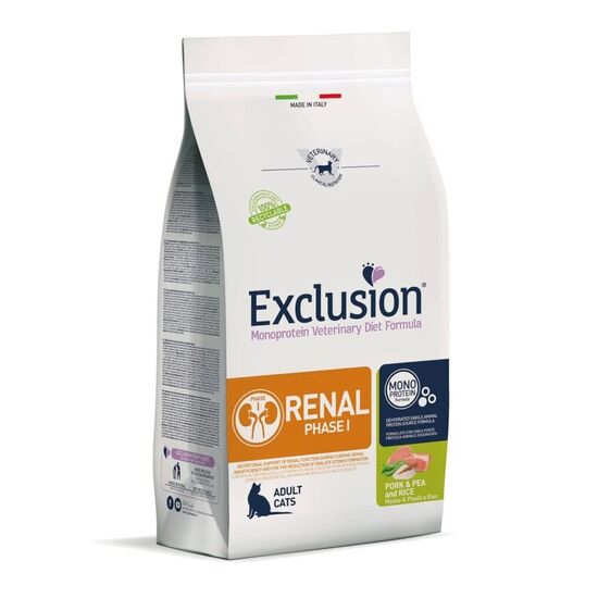 Hrană uscată monoproteică pentru pisici EXCLUSION, 1,5 kg