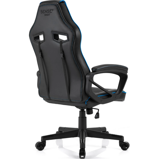 Scaun de gaming Sense7 Knight, Black and Blue, 3 image