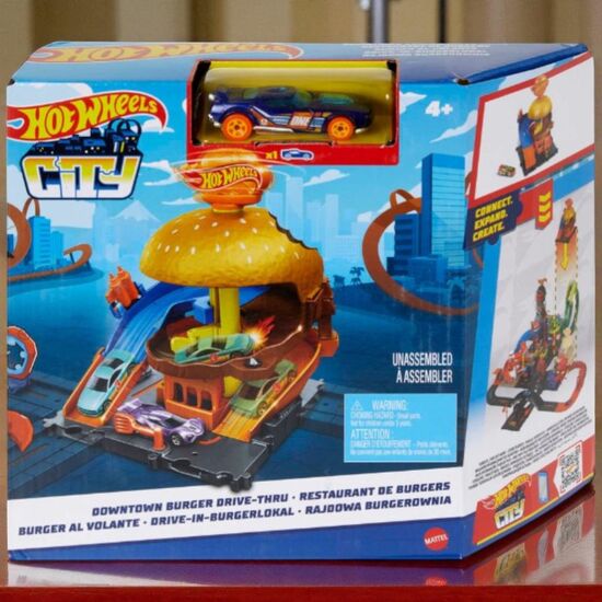 Игровой набор HOT WHEELS Бургерная
