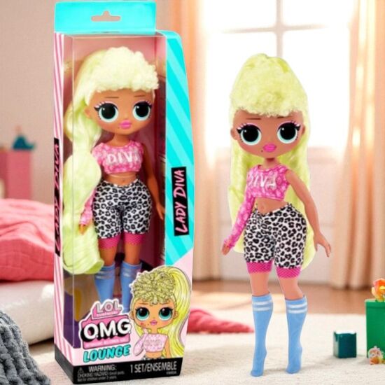 Papusa L.O.L. Surprise! seria OPP OMG – LADY DIVA