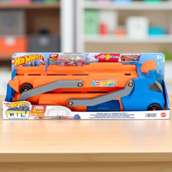 Транспортировщик с треком HOT WHEELS Speed Track