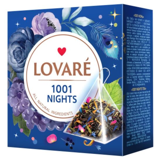 Ceai LOVARE 1001 Nights, 15 piramide