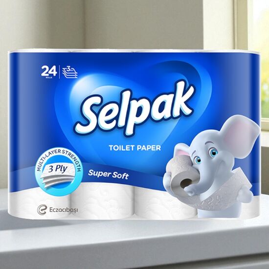 Hirtie igienica SELPAK 3 staturi 24 role
