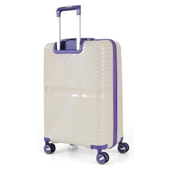 Чемодан CCS 5239, S, White/Purple, изображение 3