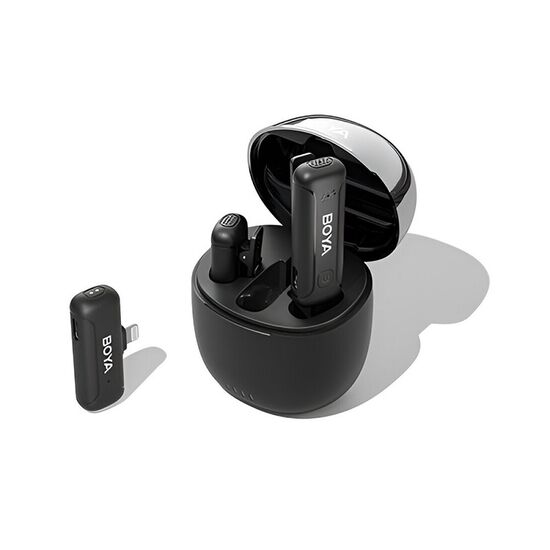 Sistem microfon BOYA BY-WM3T-D2, 2.4GHz, Negru, 2 image